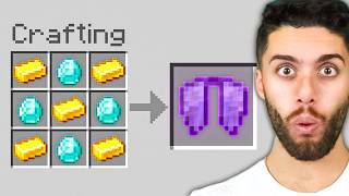Minecraft, But Crafts Are Random