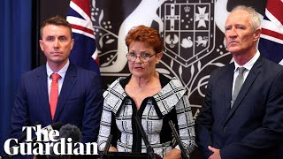 Pauline Hanson defends One Nation staffers James Ashby and Steve Dickson