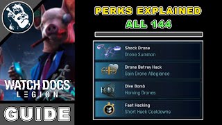 All 144 Perks Explained in Watch Dogs Legion Operatives Guide