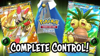 Yanmega EX is Cracked! Feat.Exeggutor EX! [Pokemon TCG Pocket]