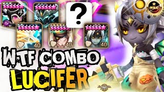 Choice your FAV COMBO? LUCIFER IS SO INSANE IN RTA SUMMONERS WAR