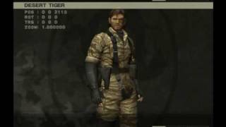 All Metal Gear 3 Camouflages