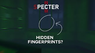 Be Careful looking for Fingerprints | Roblox Specter 2