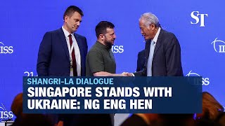 Singapore stands with Ukraine: Ng Eng Hen | Shangri-La Dialogue