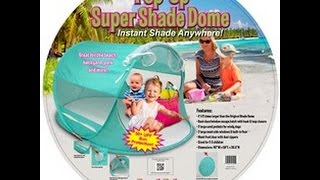 Pop Up SUPER Shade Dome folding instructions