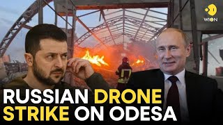 Russia hits Odesa grain facility in overnight missile strike | Russia-Ukraine war LIVE | WION Live