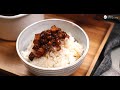 手切滷肉飯食譜 braised pork on rice｜自煮生活｜台灣街頭小吃