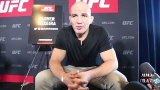 Glover Teixeira 'ready to go five rounds' with Alexander Gustafsson at UFC Stockholm