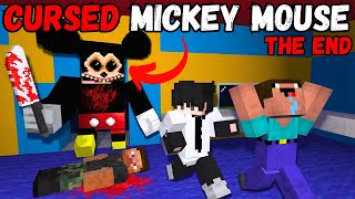 SCARY MICKEY MOUSE 😨! THE END ! Minecraft horror video in hindi