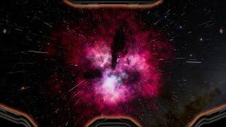 Falling Into a Nebula (Simulation)