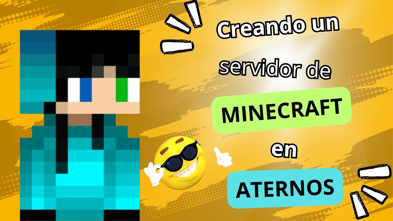 Cómo Crear Tu Propio Servidor De MINECRAFT En ATERNOS - YouTube