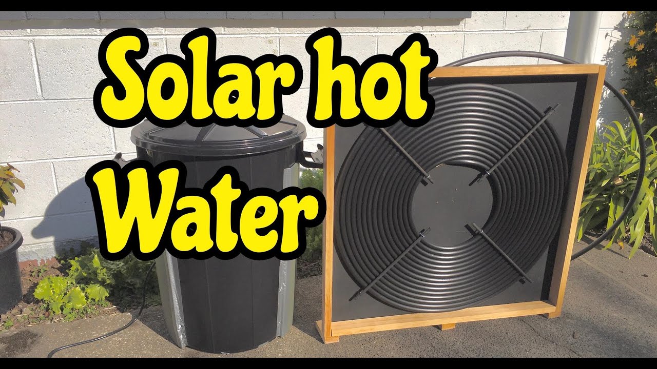 Homemade Solar Water Heater