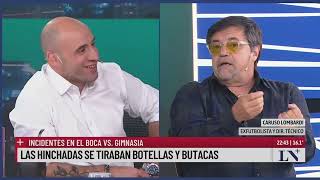 Incidentes entre Boca y Gimnasia. El análisis de Ricardo Caruso Lombardi