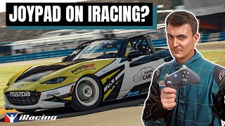 Can a Game Controller Compete on iRacing?