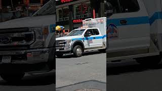 NORTHWELL HEALTH EMS AMBULANCE RESPONDING IN MANHATTAN NYC