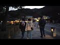 【京都】嵐山を散策⑤ ～ 夕暮れの嵐山を歩く ～ walk in kyoto arashiyama vol.5【4k】