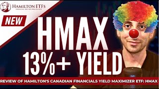 HMAX Hamilton Canadian Financials Covered Call ETF REVIEW With Passive Income Investing