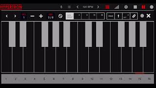 Hypertron with Arpeggiator + Automation