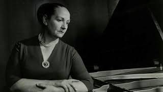 Gina Bachauer plays Bach Concerto in F Minor BWV 1056