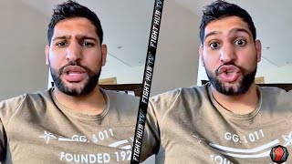 AMIR KHAN SAYS KELL BROOK RAN AWAY FROM FIGHT "ME MOVED UP & AND AVOIDED A FIGHT!"