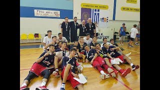 U16 Basketball Champions Training at “Peak Performance Institute”, Ikaros Kallitheas B.C.