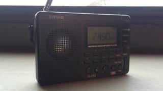 TIVDIO V-115 AM FM SW MP3 rechargeable radio