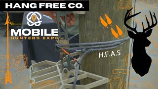 Hang Free Attachment Systems  |  Mobile Hunters Expo 2024 #saddlehunting #deerhunting