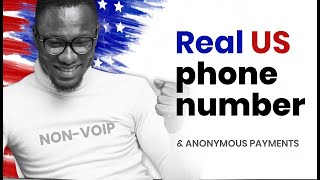 Real USA Phone Number and anonymous Credit Card that works in 2025