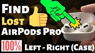 How to Find Lost AirPods Pro and Earlier AirPods 2,1 on iPhone, Android, Mac or PC - 101% Solved