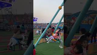 Kid Amusement Park with Mechanical Rides and Unpowered Rides