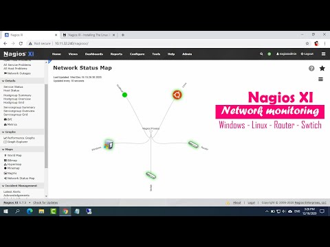 How network monitoring with Nagios XI works step by step