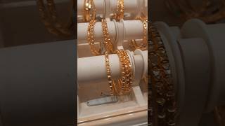 light weight gold bangles | GRT Jewellers Kanchipuram | #banglescollections #lightweightjewellery