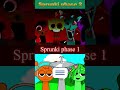 Roblox | Original Sprunki phase 1 Vs Horror Sprunki phase 2 music 2 | All Character #sprunki #shorts