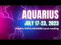 PROTEKSYON AT SUPPORTA GALING SA LANGIT ♒ AQUARIUS JULY 17-23,2023 WEEKLY #KAPALARAN888 Money/Love