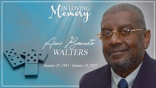 In Loving Memory of ARNI BERNARTO WALTERS MSC - Obituary