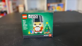 Lego Brick Headz Nutcracker! (40425) Review!