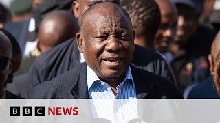 South Africa election: ANC loses majority | BBC News