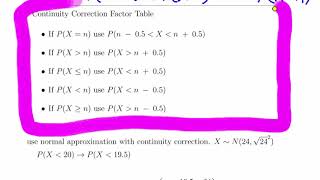 Poisson Distribution - Normal Approximation (Worked Example)