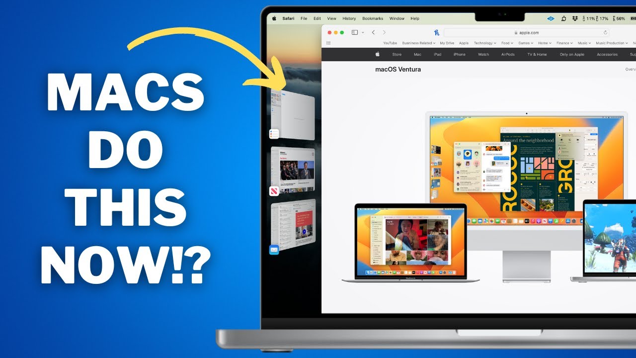 These Are The 10 BEST MacOS Ventura Features! - YouTube