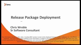 BMC Release Package and Deployment Demo