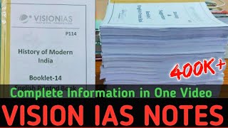 Vision IAS Study Material (Review) 🔥| Vision IAS Notes | Price, Quality & Quantity of Books | UPSC