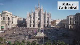 【延时摄影】实时网络摄像头 意大利米兰大教堂   Time-lapse Milan Cathedral