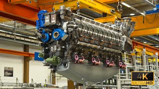 Manufacturing World's Largest Diesel Engine | Inside Germany's Top Engine Factory