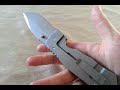 grayman knives satu all titanium stonewash