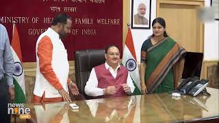 JP Nadda takes charge as Minister of Health and Family Welfare in Modi 3.0 | News9