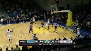 Vincent Hunter posts 17 points \u0026 16 rebounds vs. the Warriors, 2/9/2016