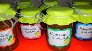 Marmellata di limoni Amalfitana velocissima