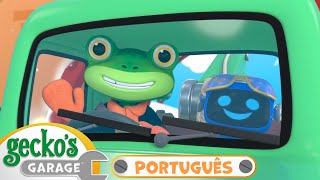 Resgate de Natal do Gecko 🎅🚨 | Aventura para Crianças | Garagem do Gecko | Desenhos  em Português