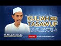 kuliah tasawuf ke 3 tujuan tasawuf dan pokok pokoknya part 2