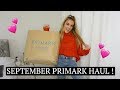 SEPTEMBER PRIMARK HAUL & TRY ON. LAUREN FAYE.